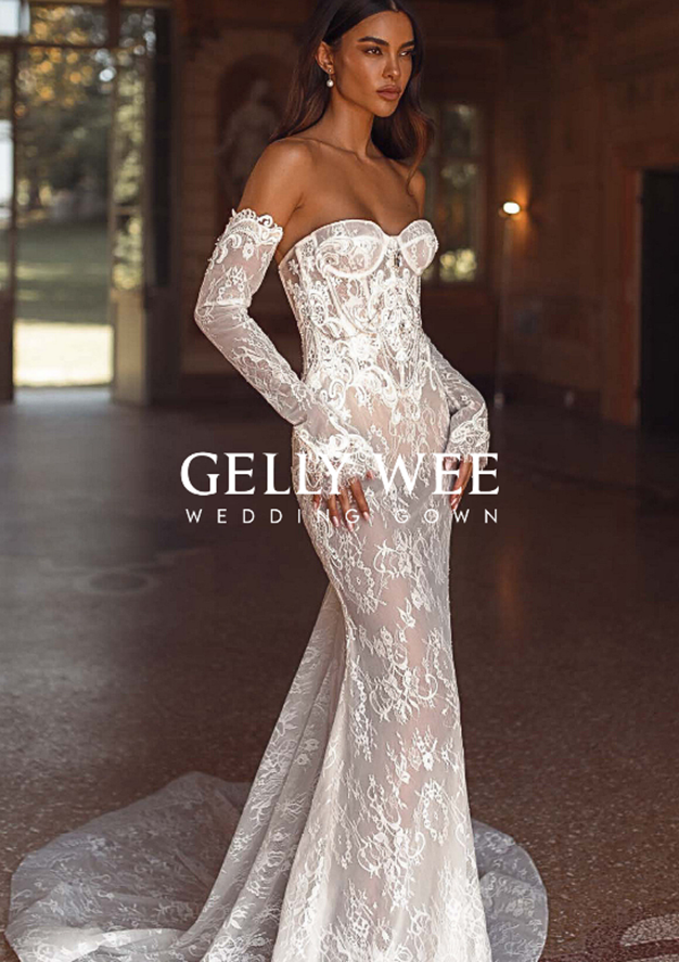 Classic Lace Mermaid Gown