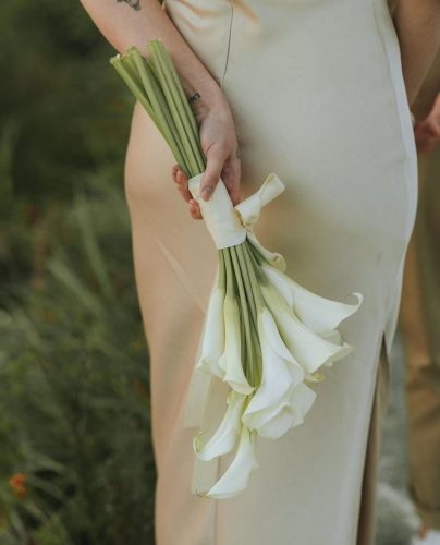 Beautiful Wedding Bouquet Ideas for Malaysian Brides - Calla Lily